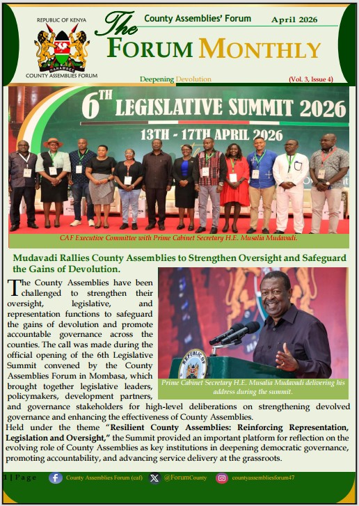 The Forum Newsletter - April 2026