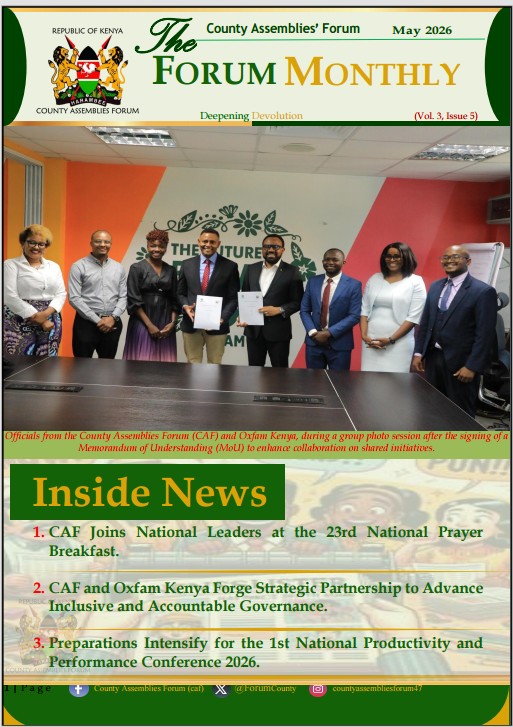 The Forum Newsletter May 2026